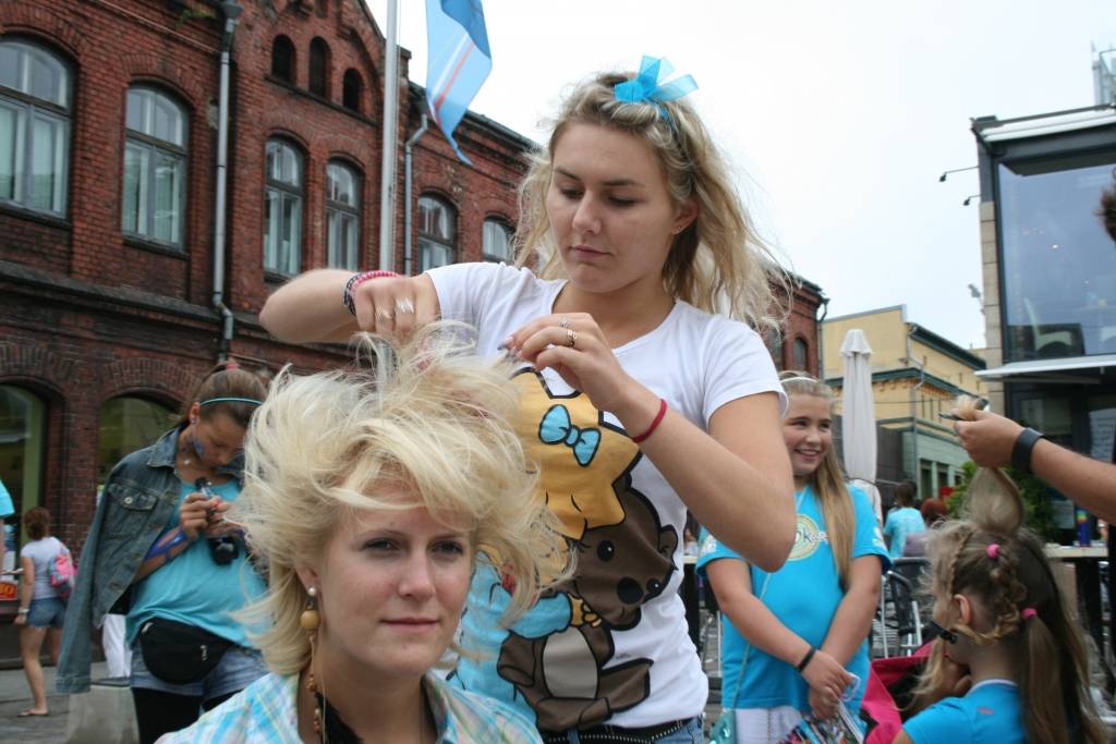 Šodien, 24. jūlijā, pēcpusdienā Liepājā pie Latvijas 1. rokkafejnīcas akcijas 
