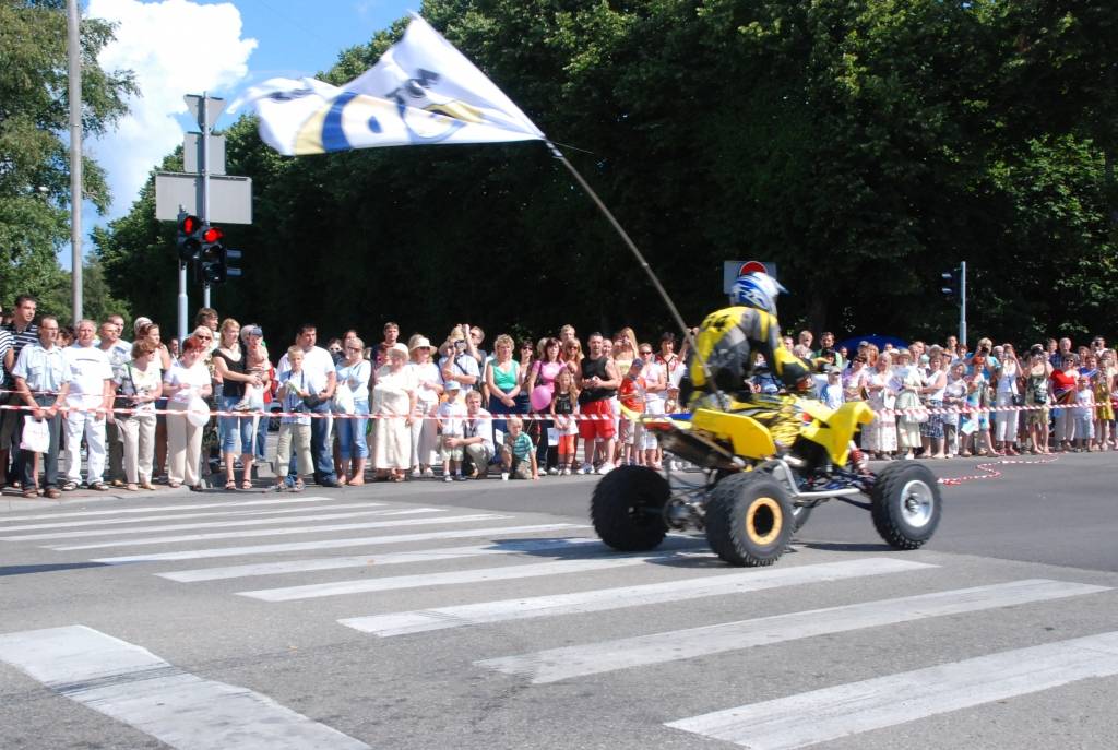 Nedēļas nogalē pilsētas svētki notika arī Ventspilī.