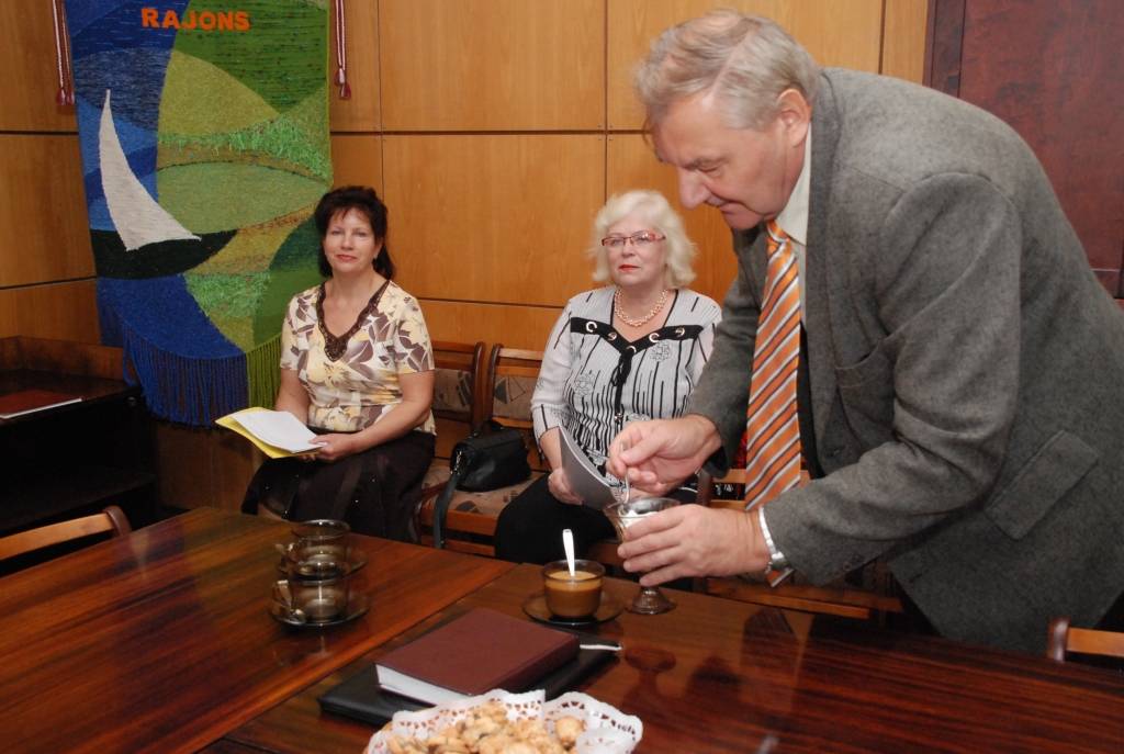 Šodien, 15. septembrī, Liepājas rajona padomes ēkā Graudu ielā notika otrā biedrības 