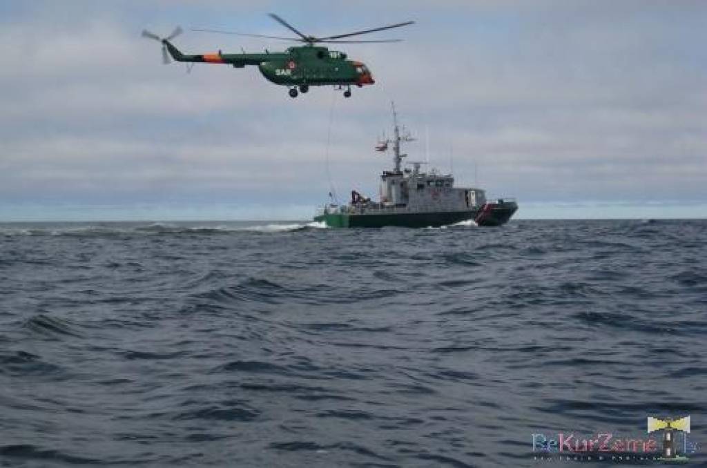 Vakar, 14. aprīlī, sākās un šodien, 15. aprīlī, noslēdzas mācības Baltijas jūrā pie Liepājas – mācības bija iesaistīts Valsts robežsardzes (VRS) Ventspils pārvaldes kuģis RK-03 