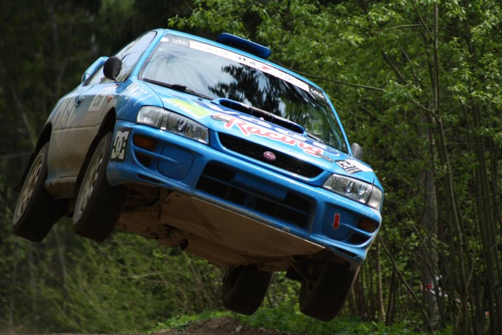 Bildes no Latvijas autorallija čempionāta trešā posma - rallija 