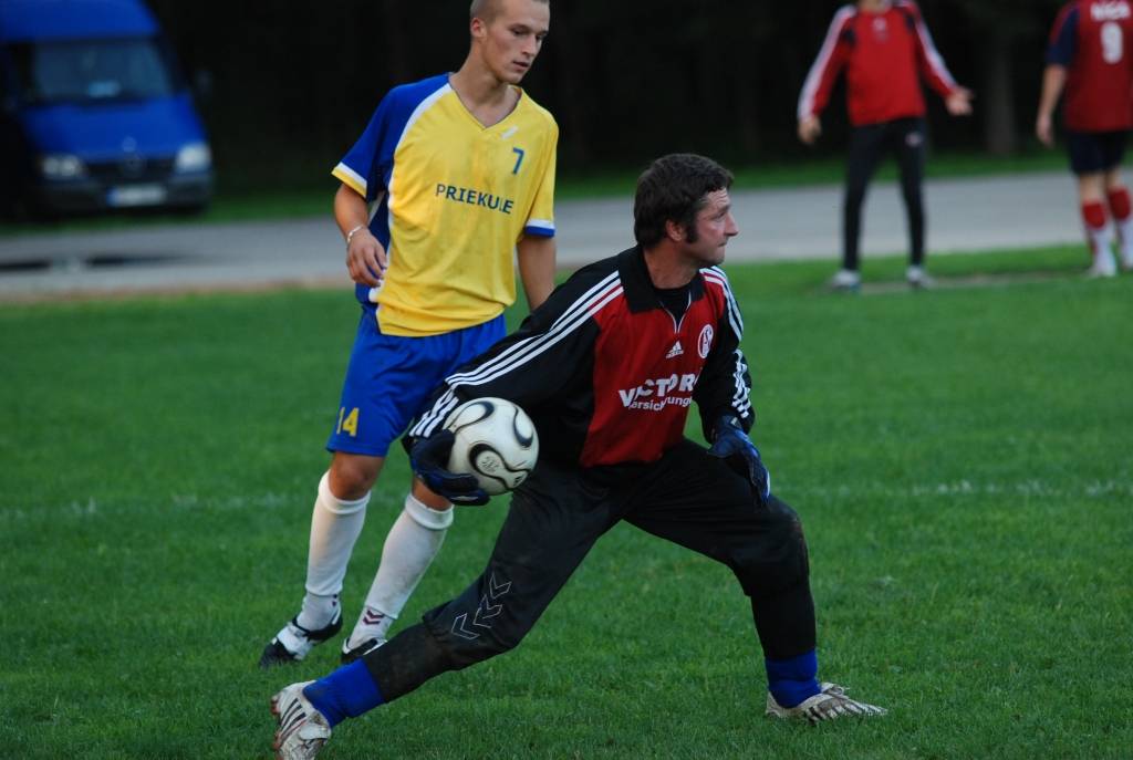 Medzes komandas vārtsargs Uģis Gucs.
Autors: Uldis Dobelis