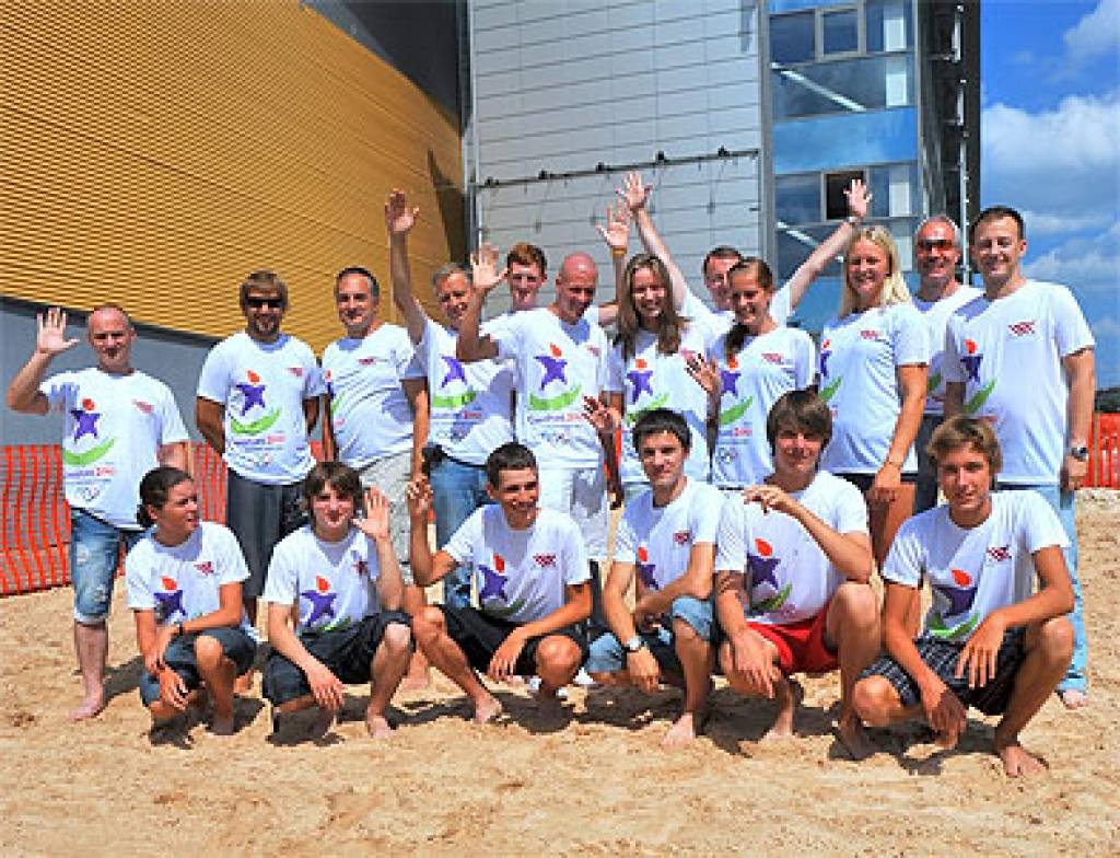 Latvijas delegācija.
Autors: Publicitātes foto