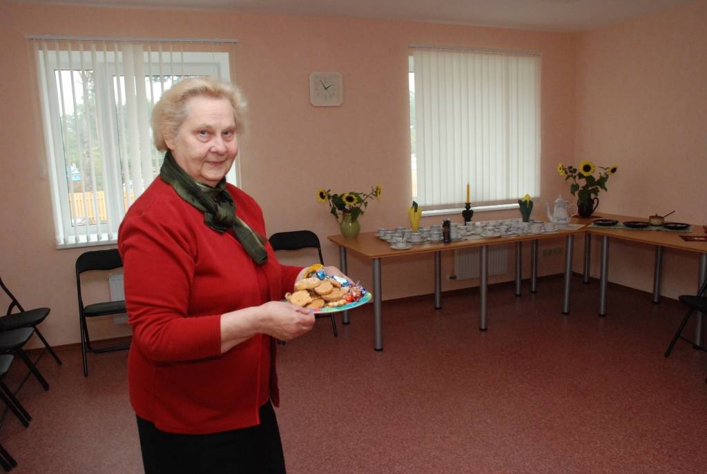 Vija Trinīte pirms gada, gatavojoties centra atklāšanai.
Autors: Dainis Ģelzis