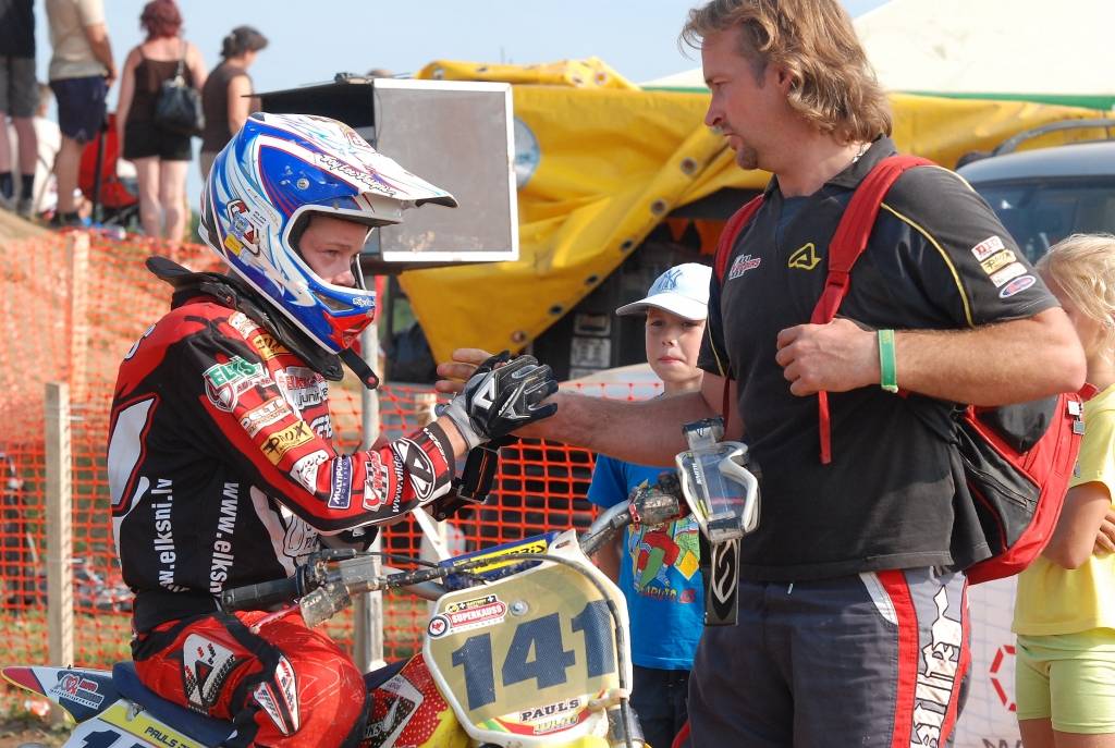 Paulu Jonasu pēc uzvaras 