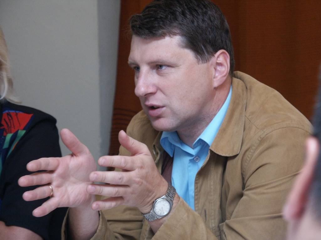 Vides ministrs Raimonds Vējonis (ZZS).
Autors: Dainis Ģelzis