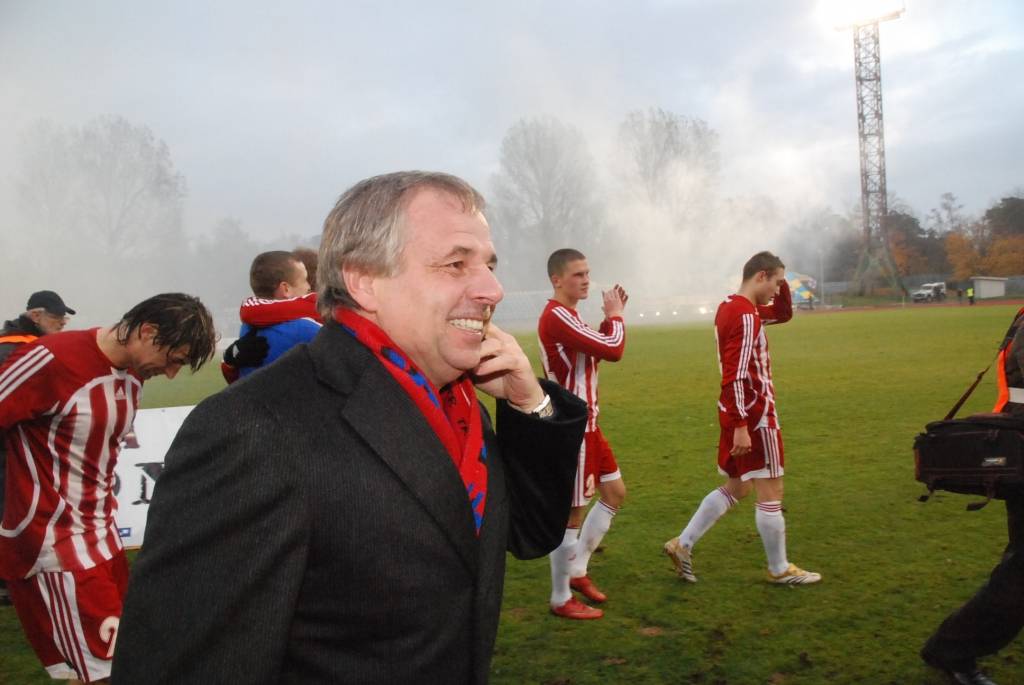 SK „Liepājas Metalurgs” prezidents Sergejs Zaharjins
Autors: Dainis Ģelzis