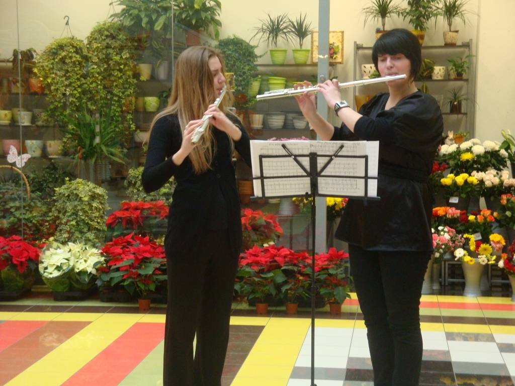 Tirdzniecības namā 