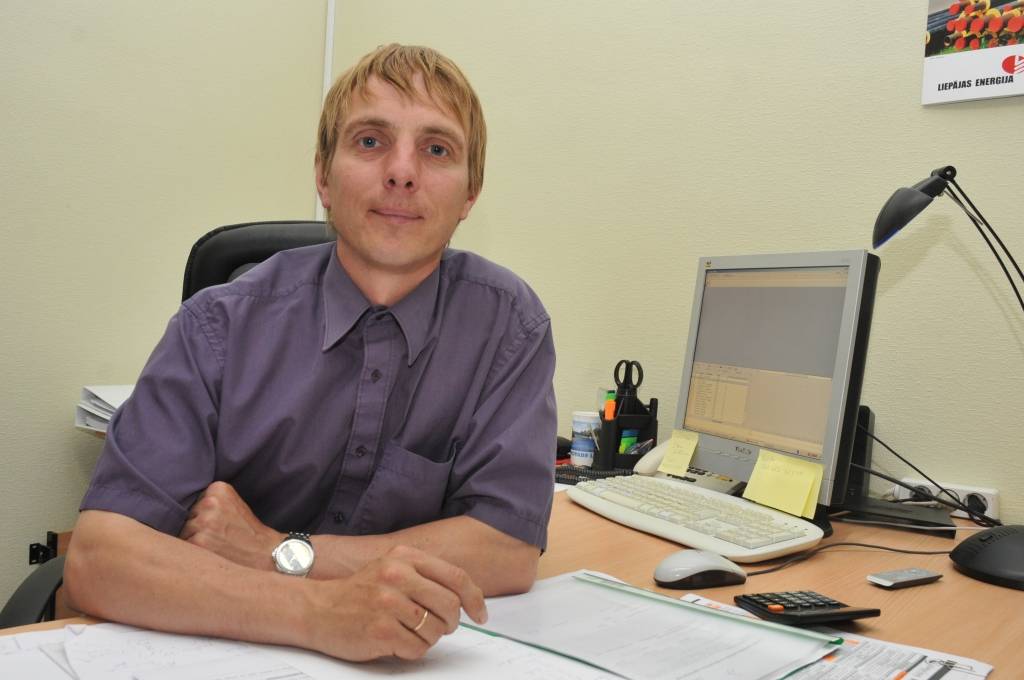 Pašvaldības aģentūras “Liepājas sabiedriskais transports” vadītājs Gints Lūsis.  
Autors: Dāvis Gūtmanis 