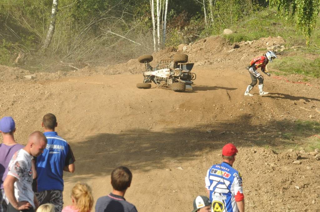 Reinfelds kļuva par čempionu, neskatoties uz kritienu sezonas pēdējā posmā.
Autors: Uldis Dobelis