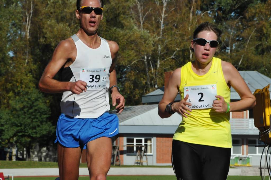 Liepājnieki Kaspars Tūbelis un Irīna Štūla-Pankoka.
Autors: Uldis Dobelis