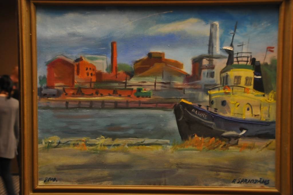 Liepājas laikmetīgās mākslas izstādē 