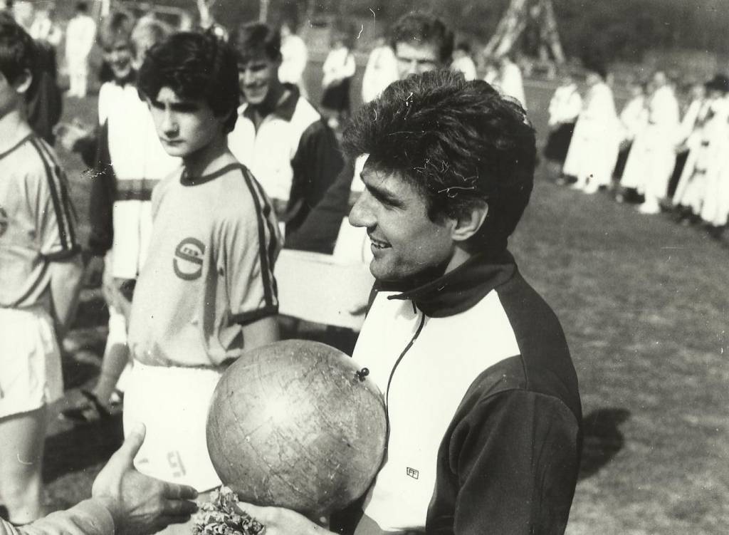 Ilmārs Verpakovskis 1989. gada futbola sezonas atklāšanas pasākumā.
Autors: Publicitātes foto