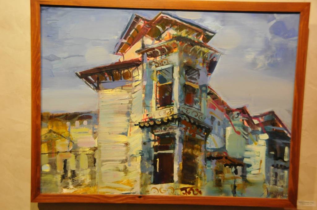 Liepājas latviešu biedrības namā līdz 1. aprīlim skatāma 16. starptautiskā gleznotāju un zīmētāju plenēra 