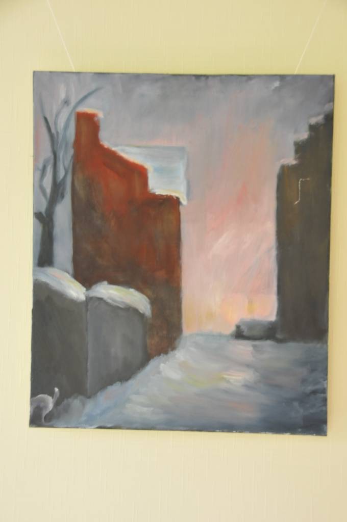 Vaiņodes jauniešu mājā skatāma priestera Gata Mārtiņa Bezdelīgas gleznu izstāde.
Autors: ReKurZeme, portāls