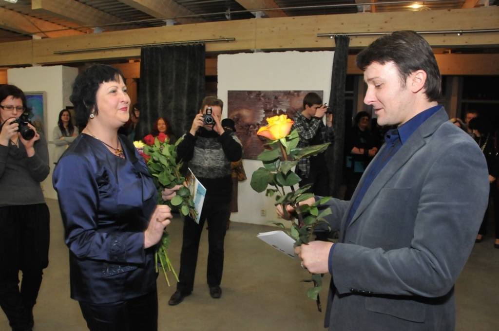 29. novembrī Liepājas mākslas vidusskolas izstāžu zālē, Alejas ielā 18 notika Liepājas mūsdienu vizuālās mākslas izstādes 