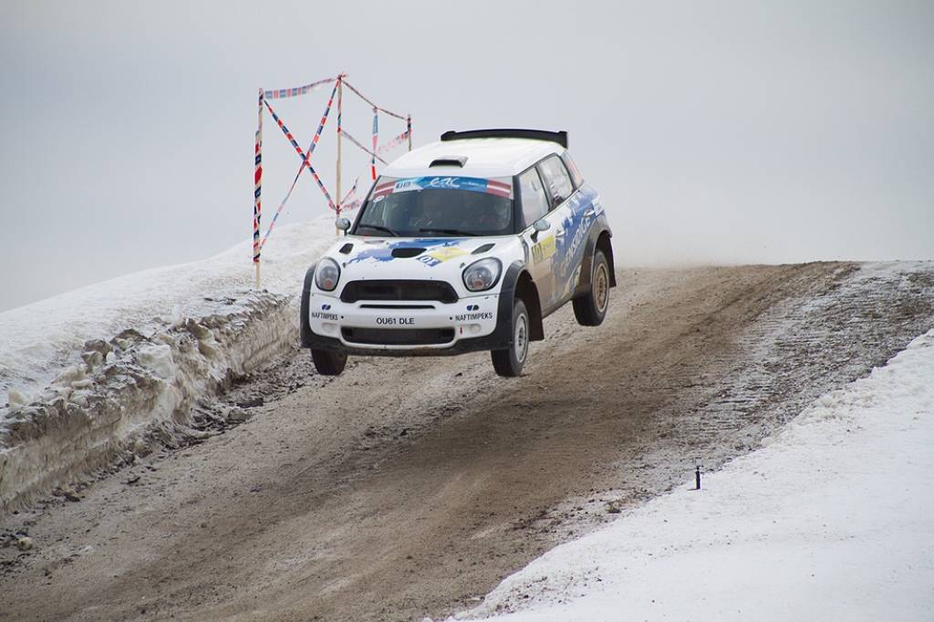 Bildes no Eiropas rallija čempionāta otrā posma - rallija 