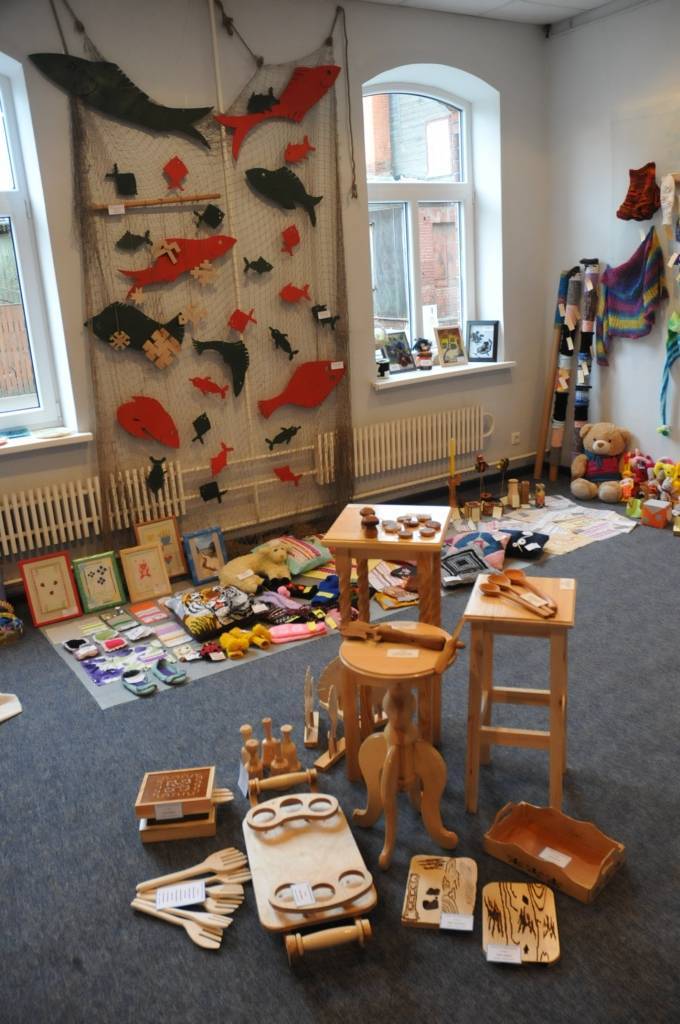 Bērnu rokdarbu izstāde Liepājas muzejā Ukstiņa ielā.
Autors: ReKurZeme, portāls