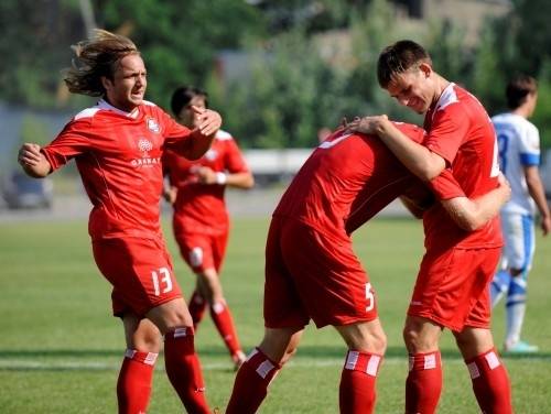 Iraklijs Klimiašvili (pa kreisi) ar Juri Laizānu un Valēriju Šabalu.
Autors: Romāns Kokšarovs (f64), no sportacentrs.com