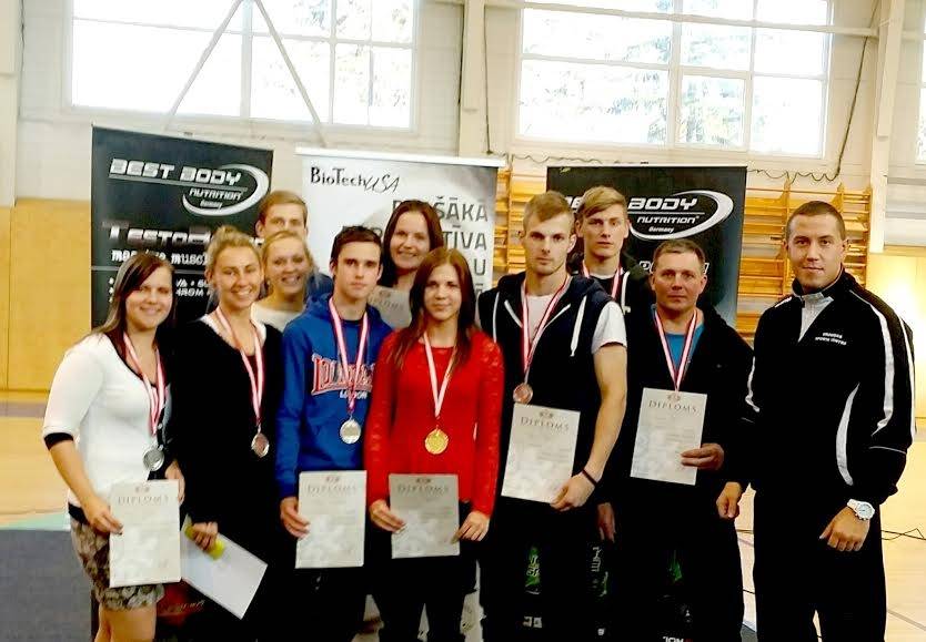 Grobiņas Sporta centra komanda.
Autors: No Pētera Vītola arhīva