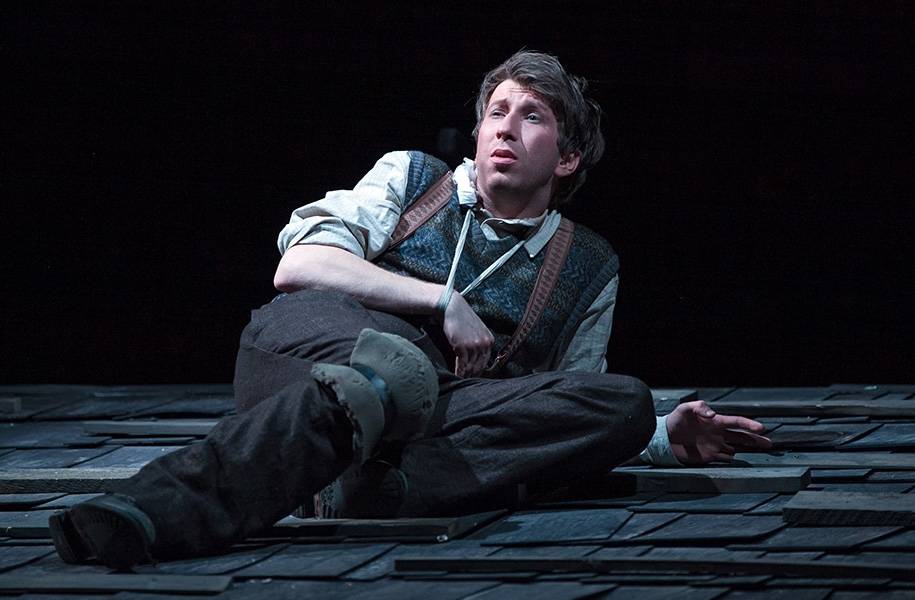 Viktors Ellers Liepājas teātra izrādē 