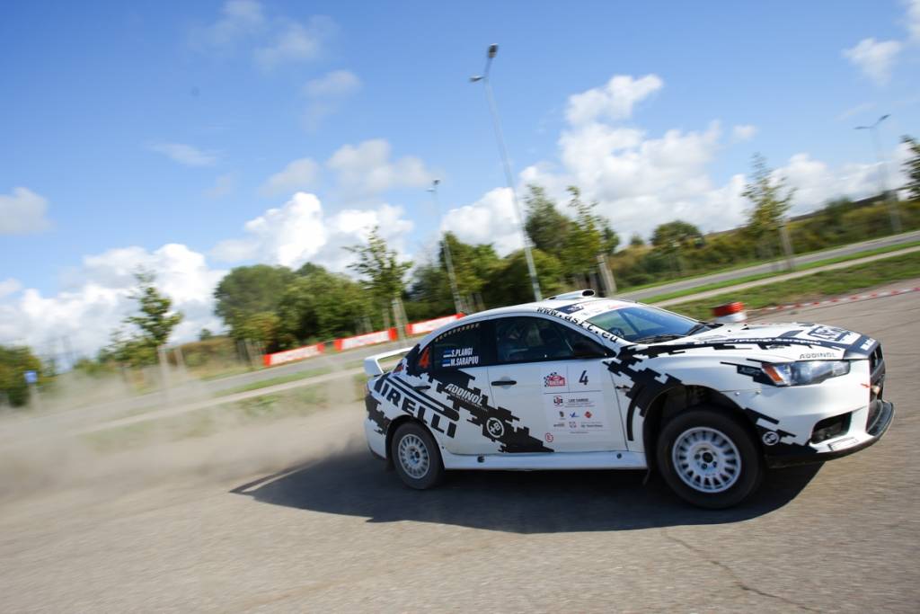 Sīms Plangi rallijā 