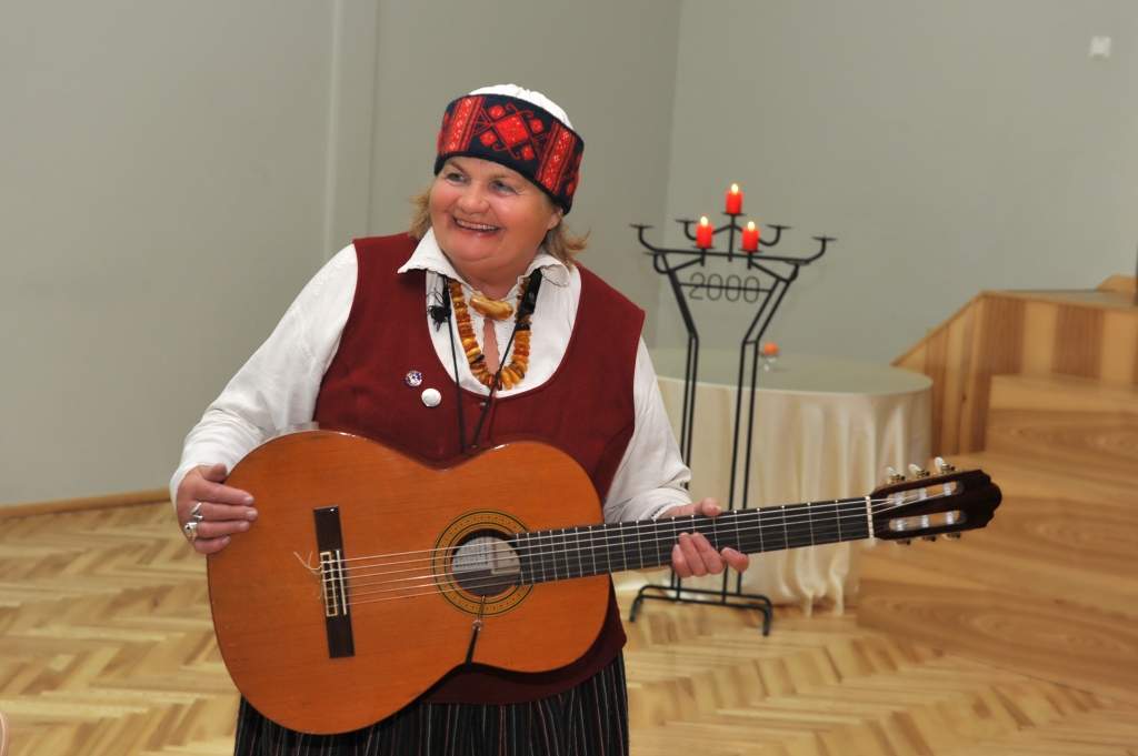 Austra Pumpure.
Autors: folkloras kopa ''Atštaukas''