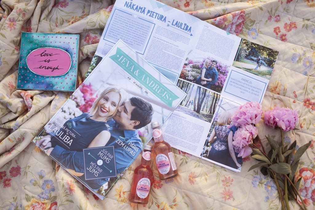 Autors: Linda Lauva, lindalauva.com/ ligavam.lv. Kāzu avīze: PUJENE WEDDING