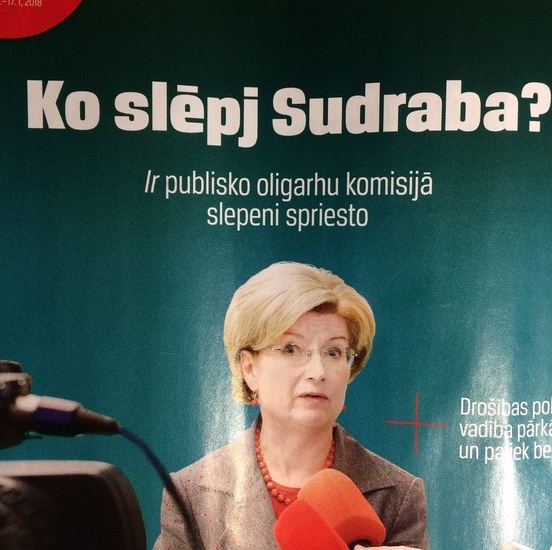 Autors: Žurnāla “IR” pieteikums internetā 2018. gada 11. janvārī.