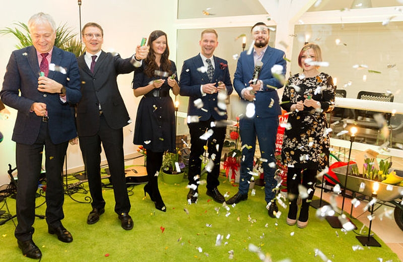  LIAA Liepājas biznesa inkubatora atklāšana pērn.