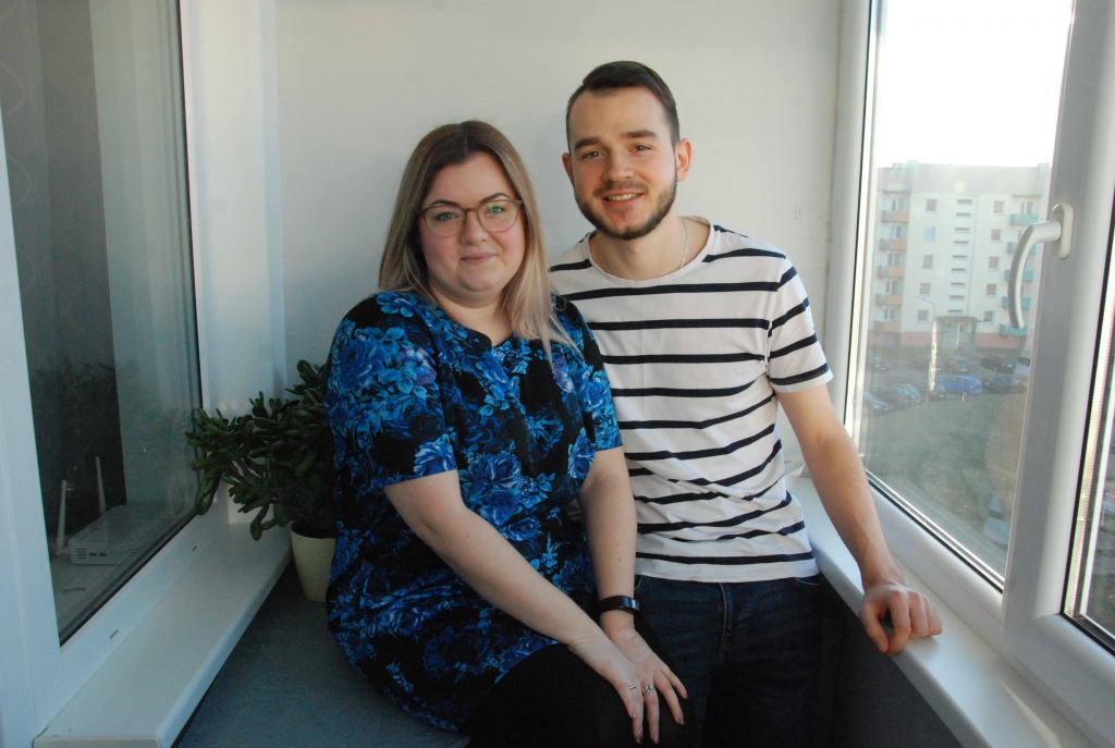 Dzīvokļa saimnieki – Vendija Pikše un Juris Kučma.