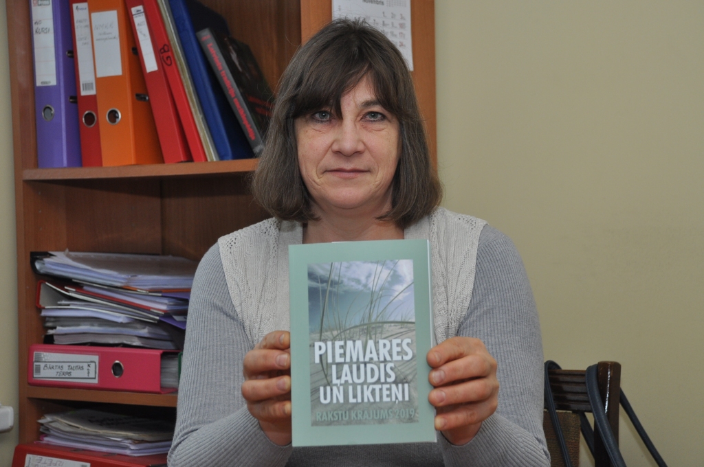Bārtas muzeja vadītāja Aija Ķude.
Autors: Dainis Ģelzis