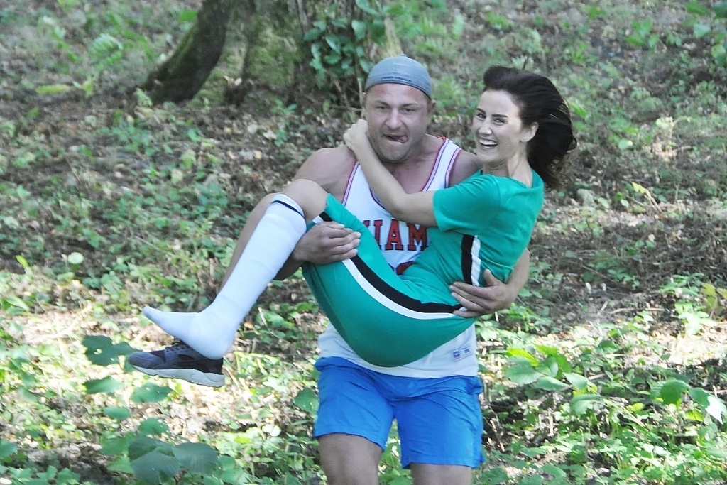 Sestdien Dunalkā Parka svētkos būs arī sievu nešanas sacensības. 
Autors: Dainis Ģelzis