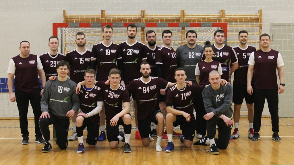 Latvijas vīriešu handbola izlase.
Autors: handball.lv