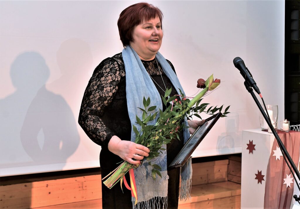 Spēka vārdus un sveicienus dalībniekiem dāvā Virgas un Gramzdas pagastu pārvaldes vadītāja Daiga Egle
Autors: Foto - Harijs Ulmanis